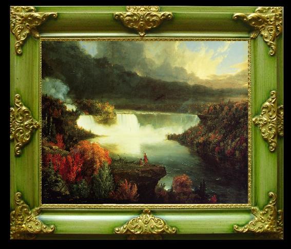framed  Thomas Cole Niagara Falls, Ta119-2